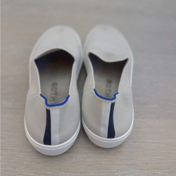 ROTHY’S women’s The Original beige knit slip on sneakers shoes size 8 - Picture 9 of 9